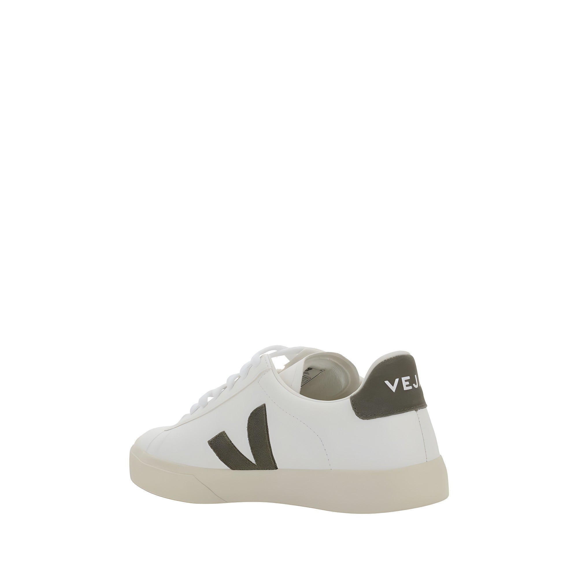Veja White Leather Low Top Sneakers