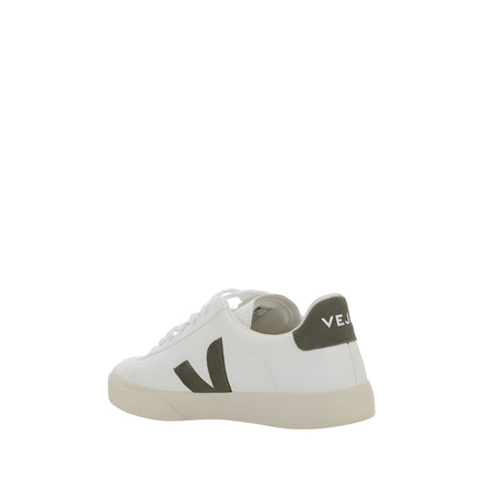 Veja White Leather Low Top Sneakers