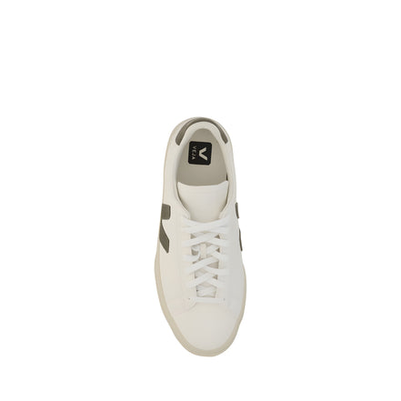 Veja White Leather Low Top Sneakers