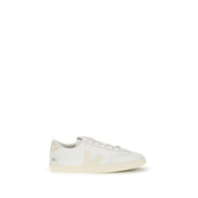 Veja White Volley Signature Low Top Sneakers