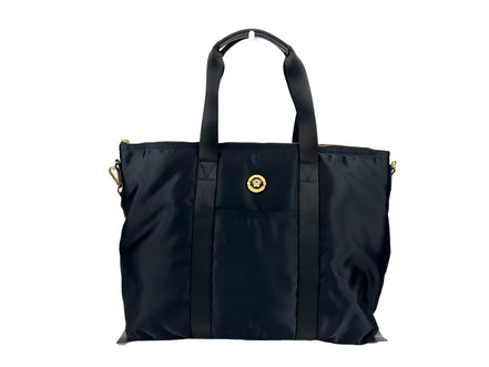 Versace Black La Medusa Tote Bag