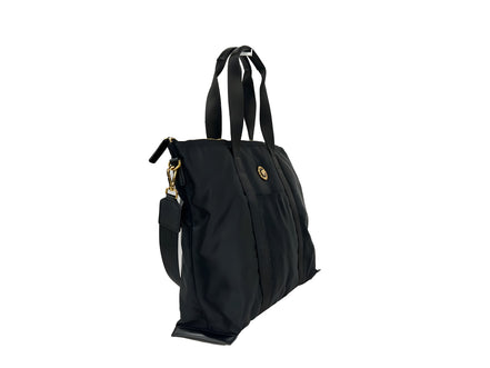 Versace Black La Medusa Tote Bag