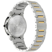 Versace Grey Stainless Steel Dress Watch