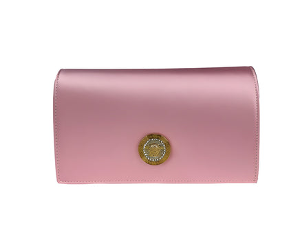 Versace Medusa Crystal Satin Mini Crossbody Bag