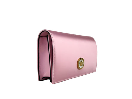 Versace Medusa Crystal Satin Mini Crossbody Bag