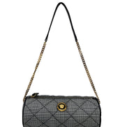 Versace Multicolor Quilted Crossbody Bag