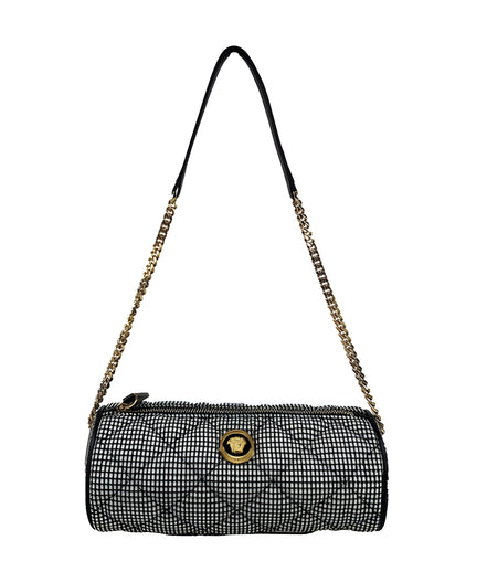 Versace Multicolor Quilted Crossbody Bag