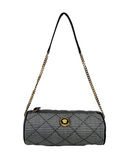 Versace Multicolor Quilted Crossbody Bag