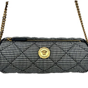 Versace Multicolor Quilted Crossbody Bag