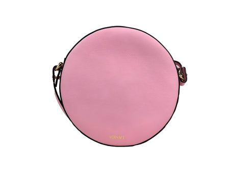 Sac bandoulière Versace Round Disco en cuir