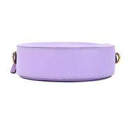 Versace Lilac Disco Leather Camera Crossbody Bag