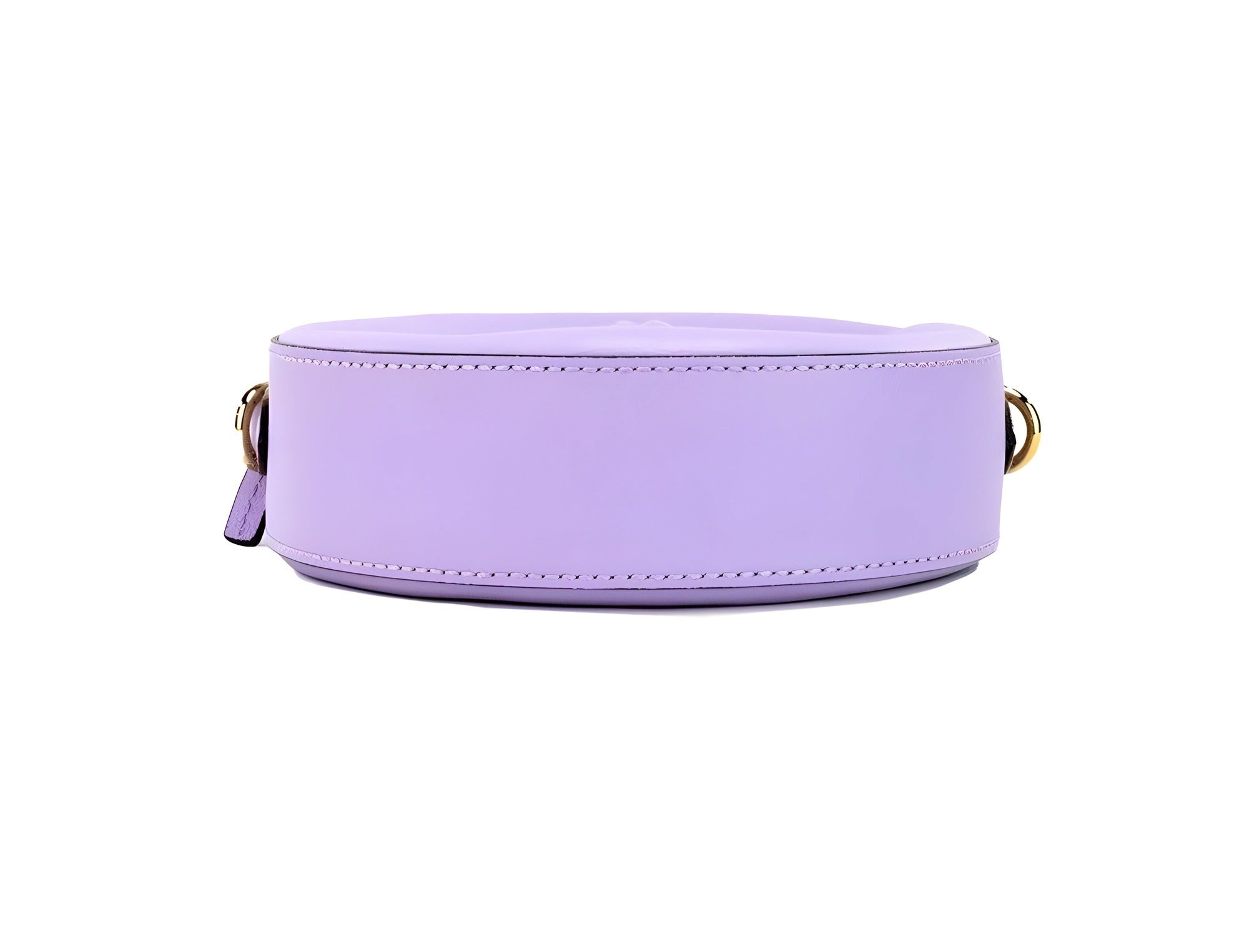 Versace Lilac Disco Leather Camera Crossbody Bag