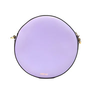 Versace Lilac Disco Leather Camera Crossbody Bag