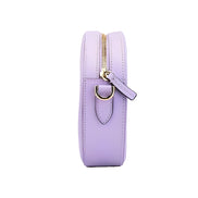 Versace Lilac Disco Leather Camera Crossbody Bag
