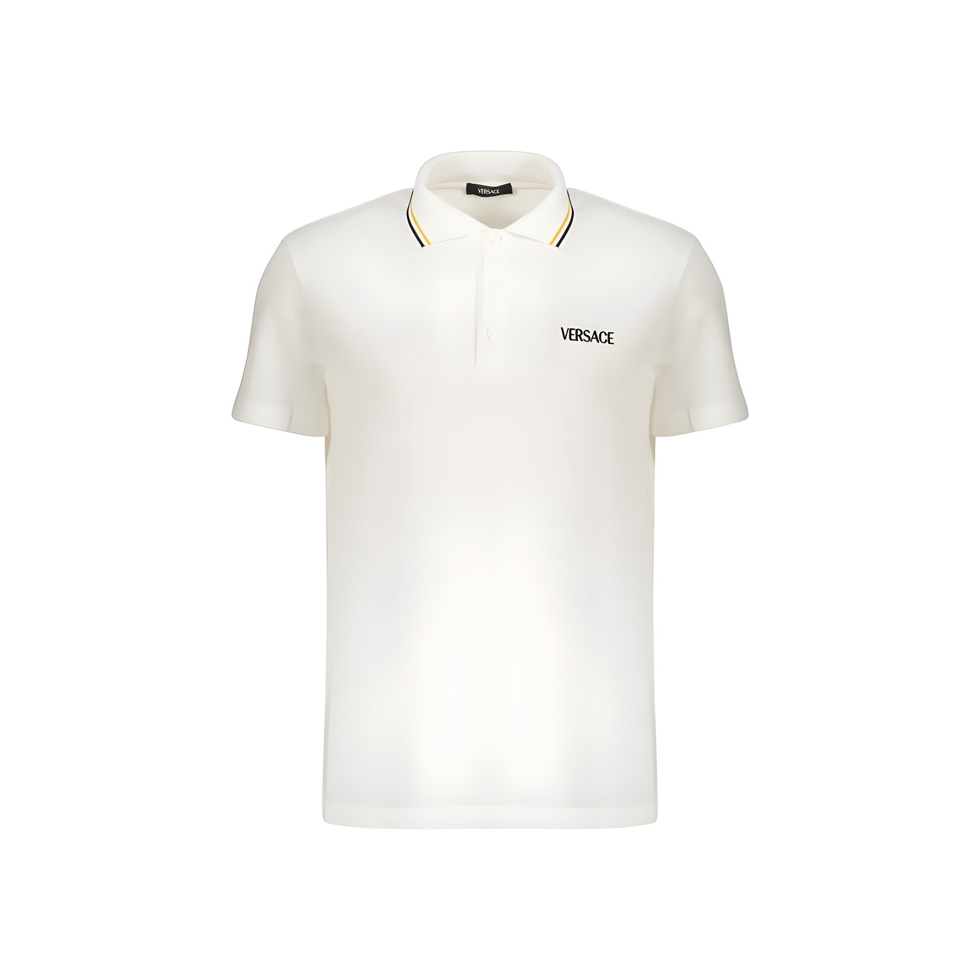 Versace White Cotton T-Shirt