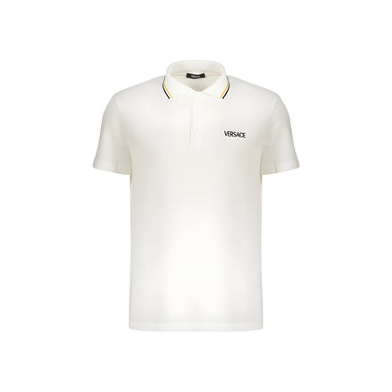 Versace White Cotton T-Shirt