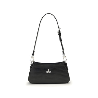 Vivienne Westwood Black Tasha Shoulder Bag
