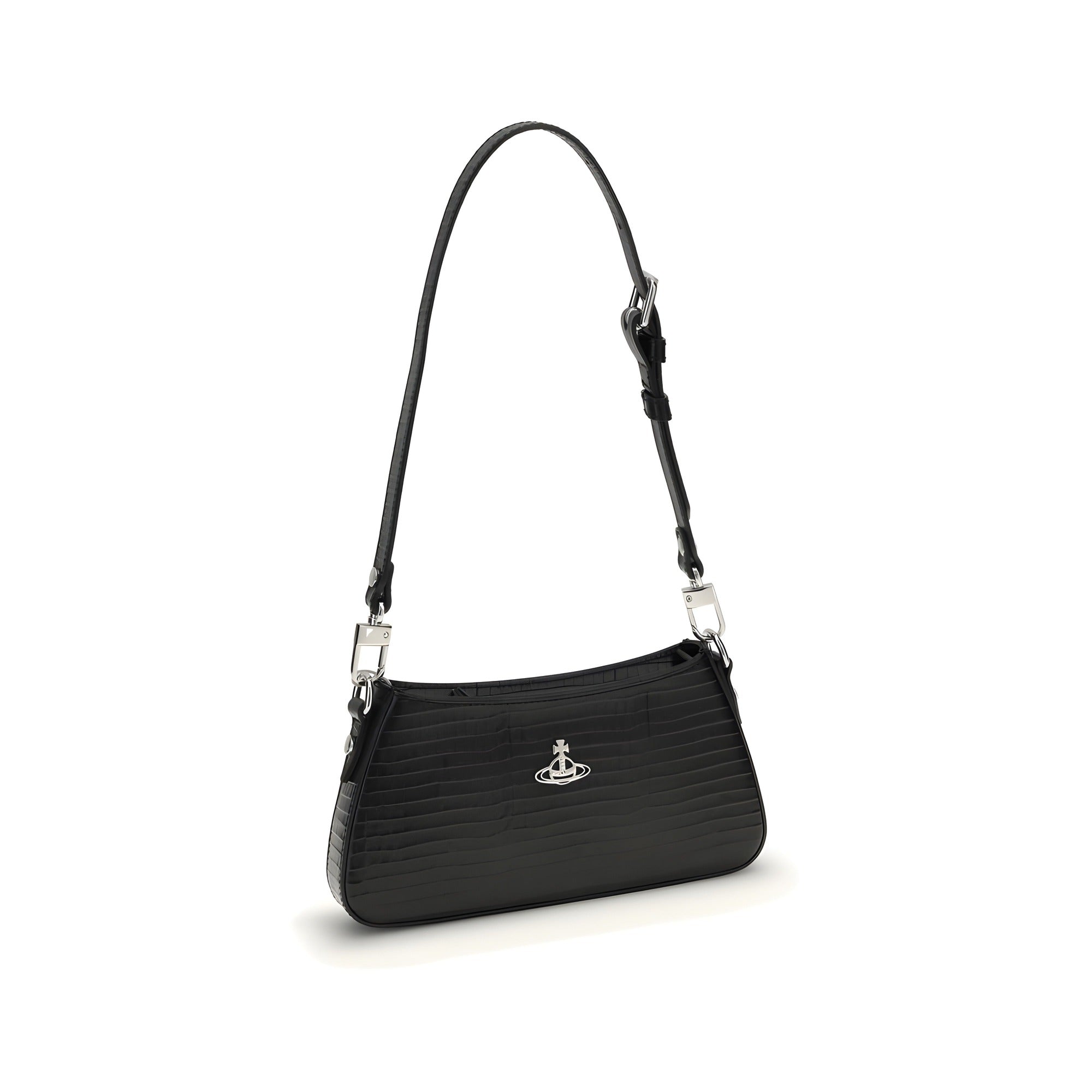 Vivienne Westwood Black Tasha Shoulder Bag
