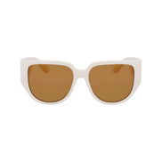 Ferragamo White Sunglasses