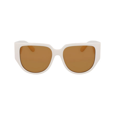 Lunettes de soleil Ferragamo blanches, bio-injectées