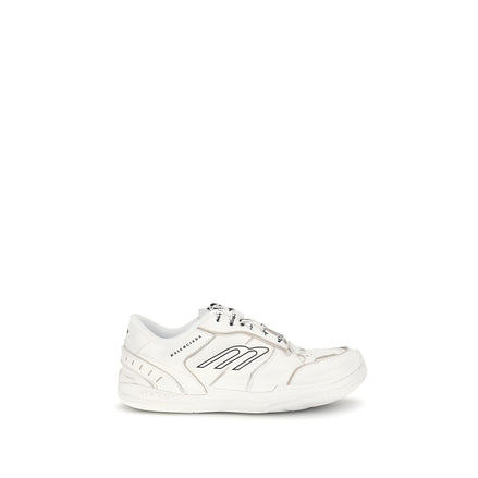 Baskets de sport Balenciaga Bos Taurus en cuir de veau blanc