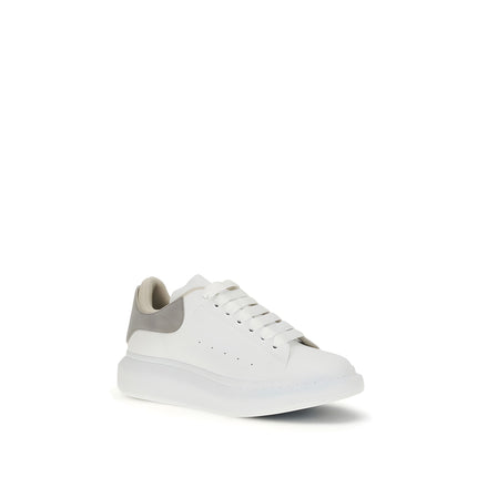 Baskets épaisses Alexander McQueen en cuir de veau blanc Bos Taurus