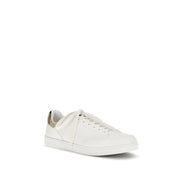 Burberry White Low Top Sneakers