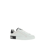 Dolce & Gabbana White Low Top Sneakers