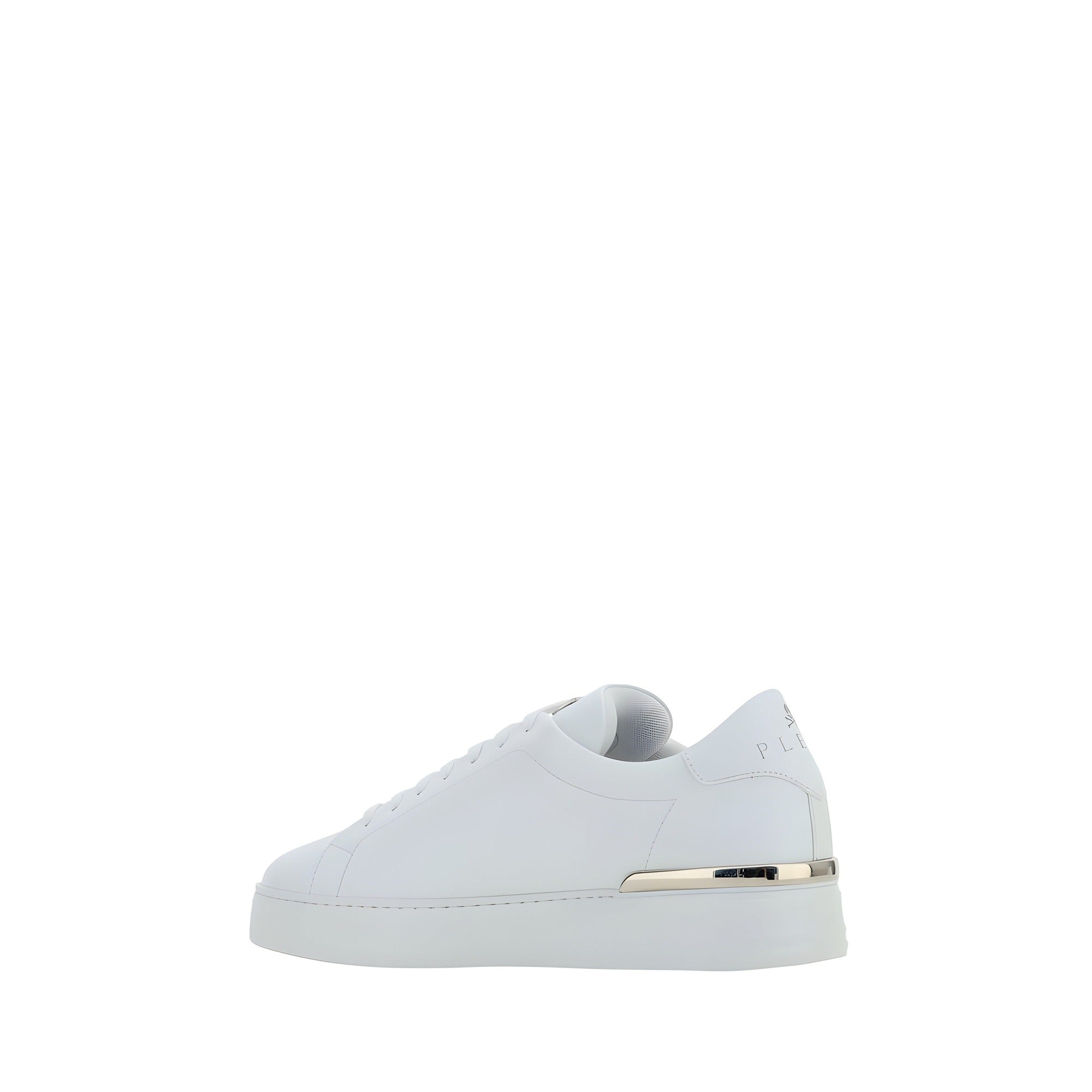 Philipp Plein White Low Top Sneakers