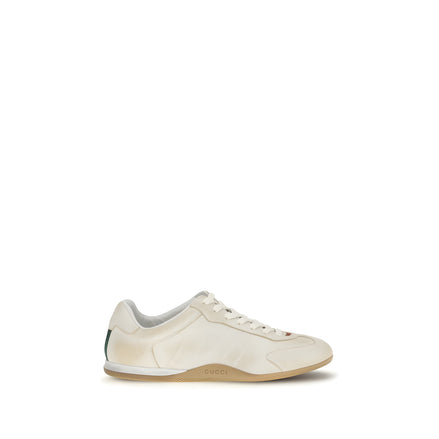 Gucci White Low Top Sneakers