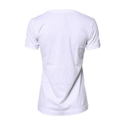T-shirt en coton à col rond Dolce & Gabbana blanc #DGFamily