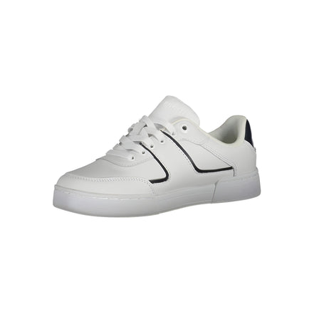 Tommy Hilfiger White Leather Sneakers