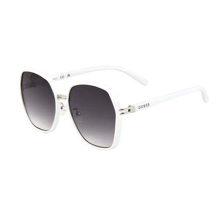 Lunettes de Soleil Guess en Métal Blanc