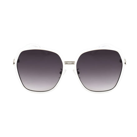 Lunettes de Soleil Guess en Métal Blanc
