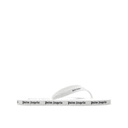 Tongs en caoutchouc blanches Palm Angels